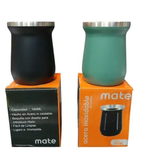 Mate de acero inoxidable
