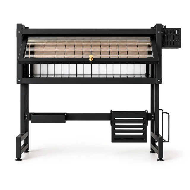 SECA PLATOS SOBRE BACHA CON GABINETE 65X30X80CM