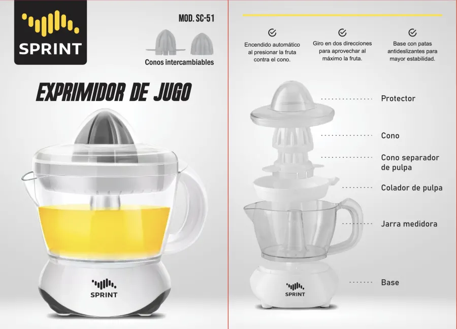 EXPRIMIDOR DE JUGO